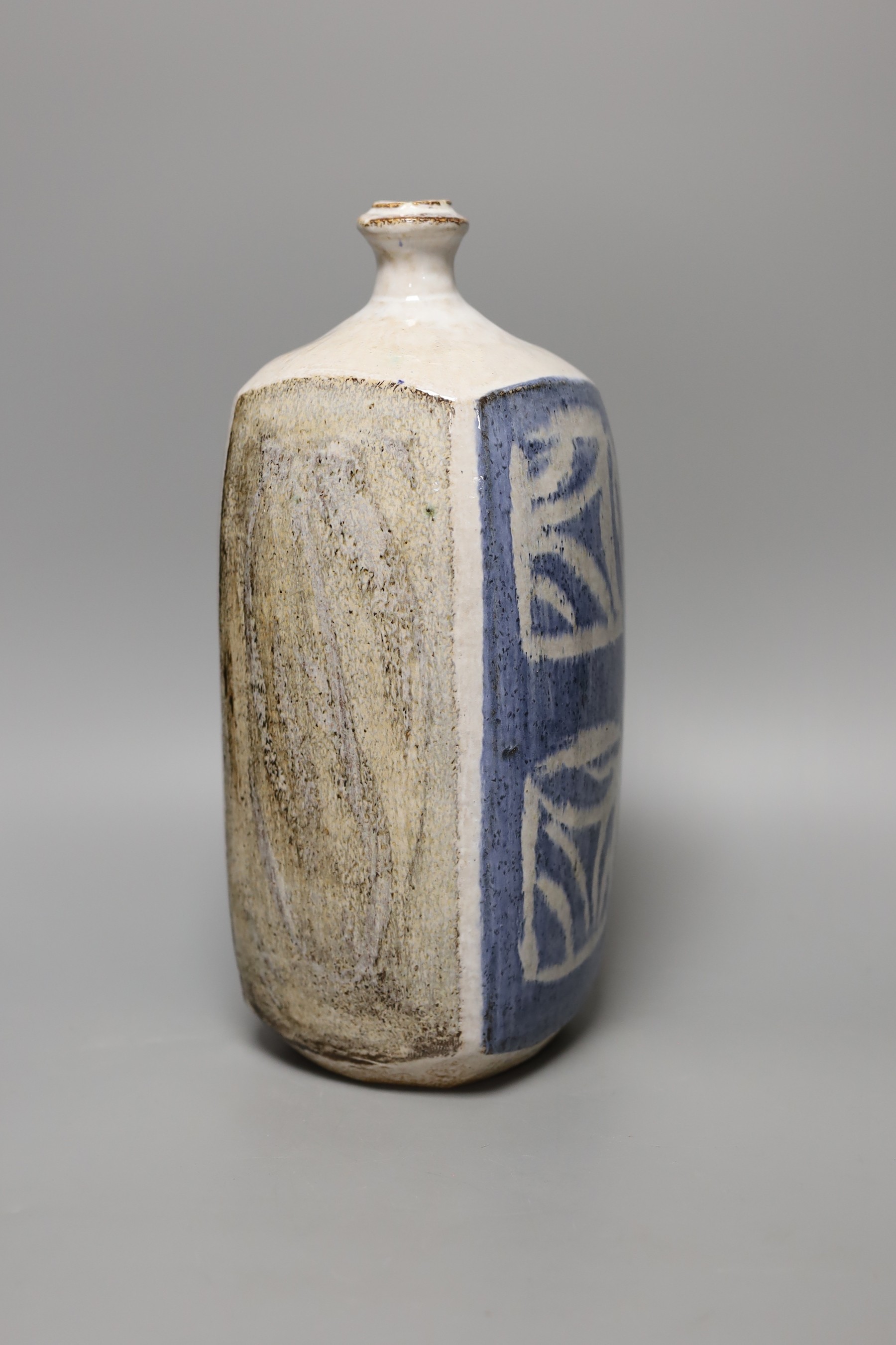 Studio ware bottle vase, 30cm tall